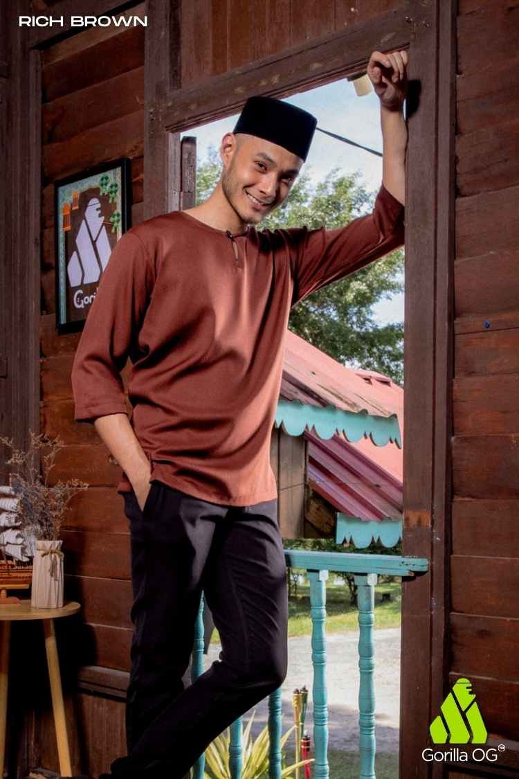 Rich Brown 3 Suku Adult Rich Brown for Men - Image 1