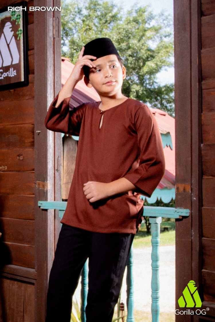 Rich Brown 3 Suku Kids Rich Brown for Boy - Image 1
