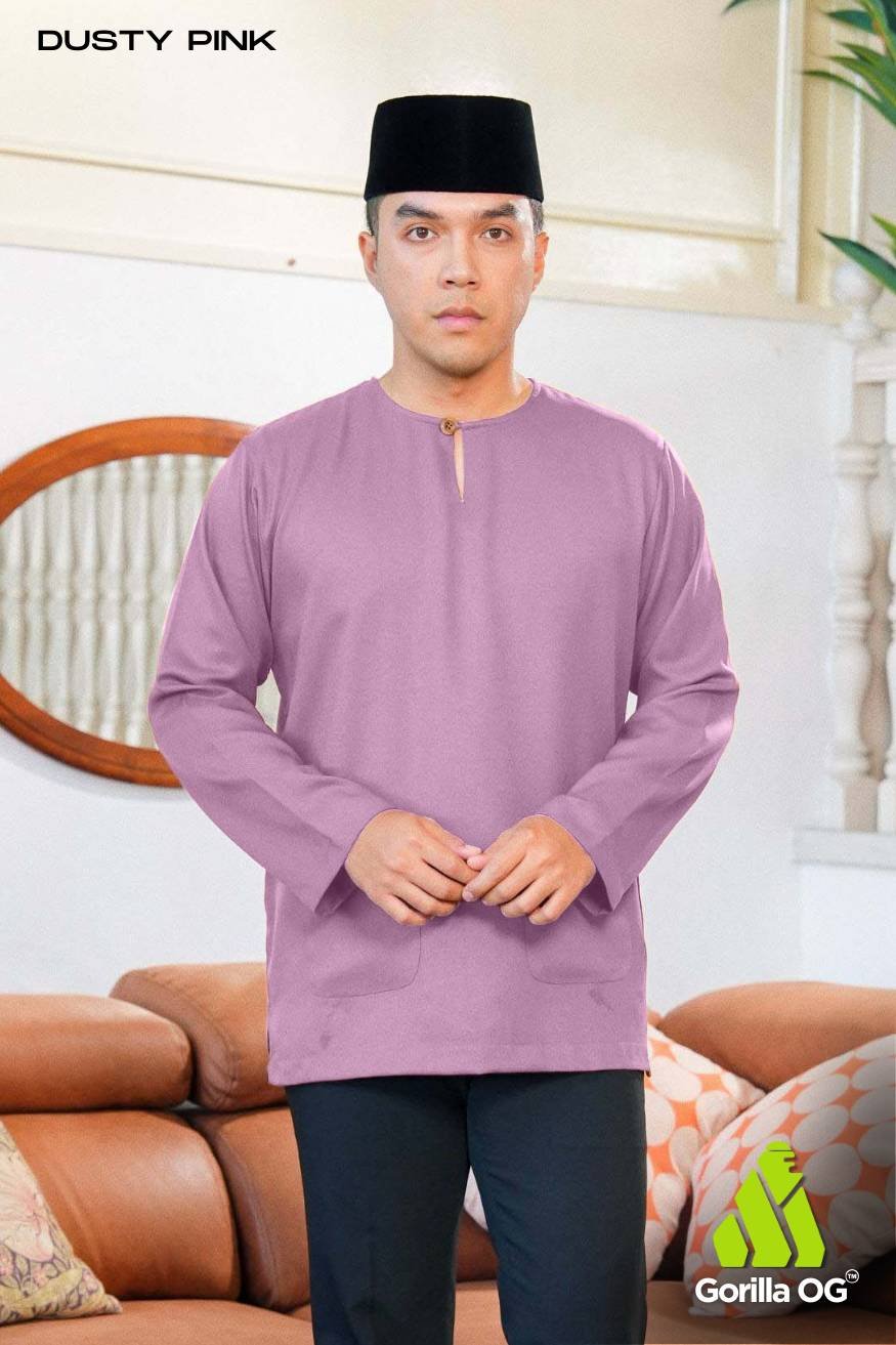 Dusty Pink Lengan Panjang Dusty Pink for Men: Lengan Panjang - Image 1